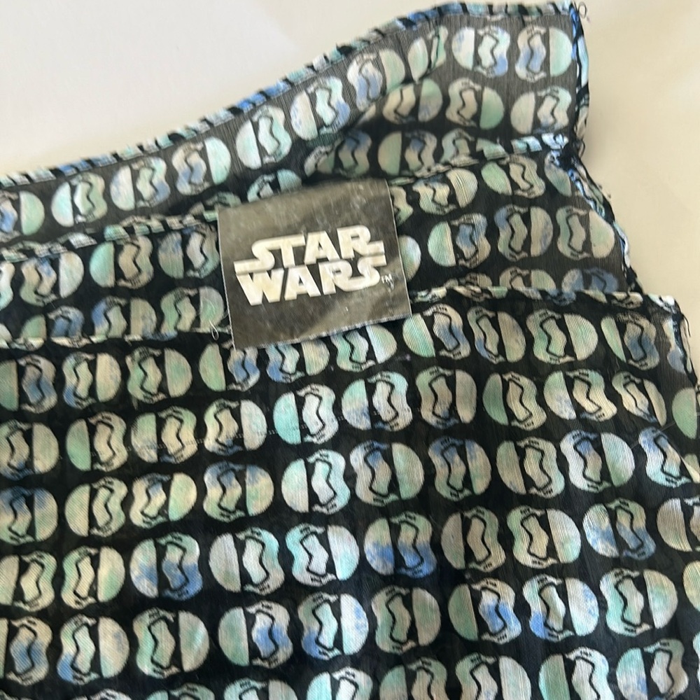 “May the Fourth Be With You”… Star Wars stormtrooper print scarf